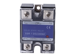 Relé Estático Monofásico Cc-cc, Entrada De 3-32 V Cc, Carga De 5-220 V Cc, Capacidad De 60 A, Para Sistemas De Control.