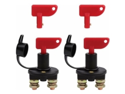 Paquete De 2 Interruptores De Batería Para Automóvil, Aisladores De Potencia De 12 V/24 V, Interruptor De Emergencia