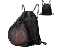 2026-mochila Deportiva Con Cordón, Impermeable, Multiusos, Bolsa Gimnasio Unisex Con Bolsillos Zipper Y Malla