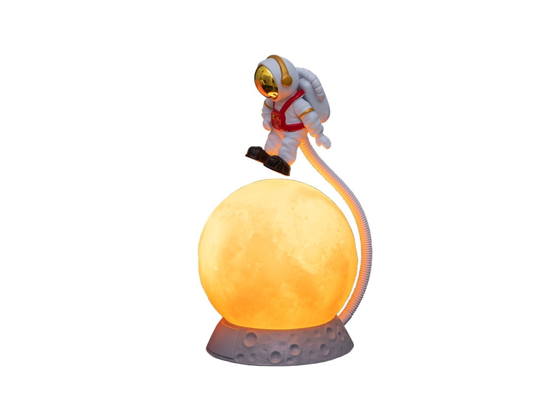Figura De Astronauta Flotante Lámpara Lunar