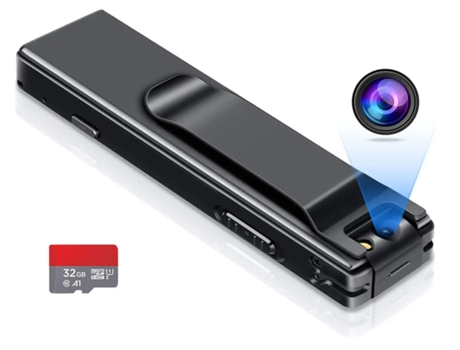 Mini Cámara Gravador De Vídeo 32G Negro ENKERS (9128607422504)