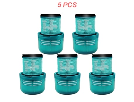 Piezas de filtro de poste Hepa púrpura personalizado para aspiradora de mano Dyson V15 Sv14 V11 Stick