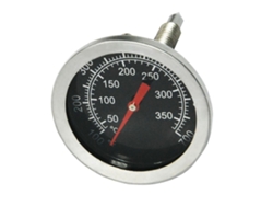 Termómetro Horno Bbq 52mm Acero Inox 50-350°c/°f, Para Parrilla/ahumador