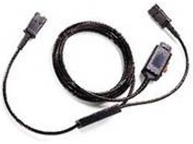 Auriculares PLANTRONICS Y Cable (In Ear - Negro)