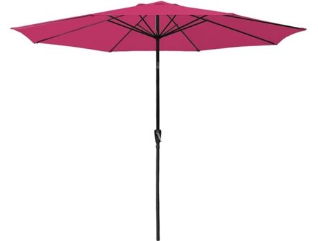 Sombrilla HAPPY GARDEN Hapuna (Rosa - Aluminio - 330 X 242 Cm)