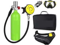 Mini Cilindro De Oxígeno Para Buceo Con Respirador Portátil De 1 Litro De Capacidad (color: