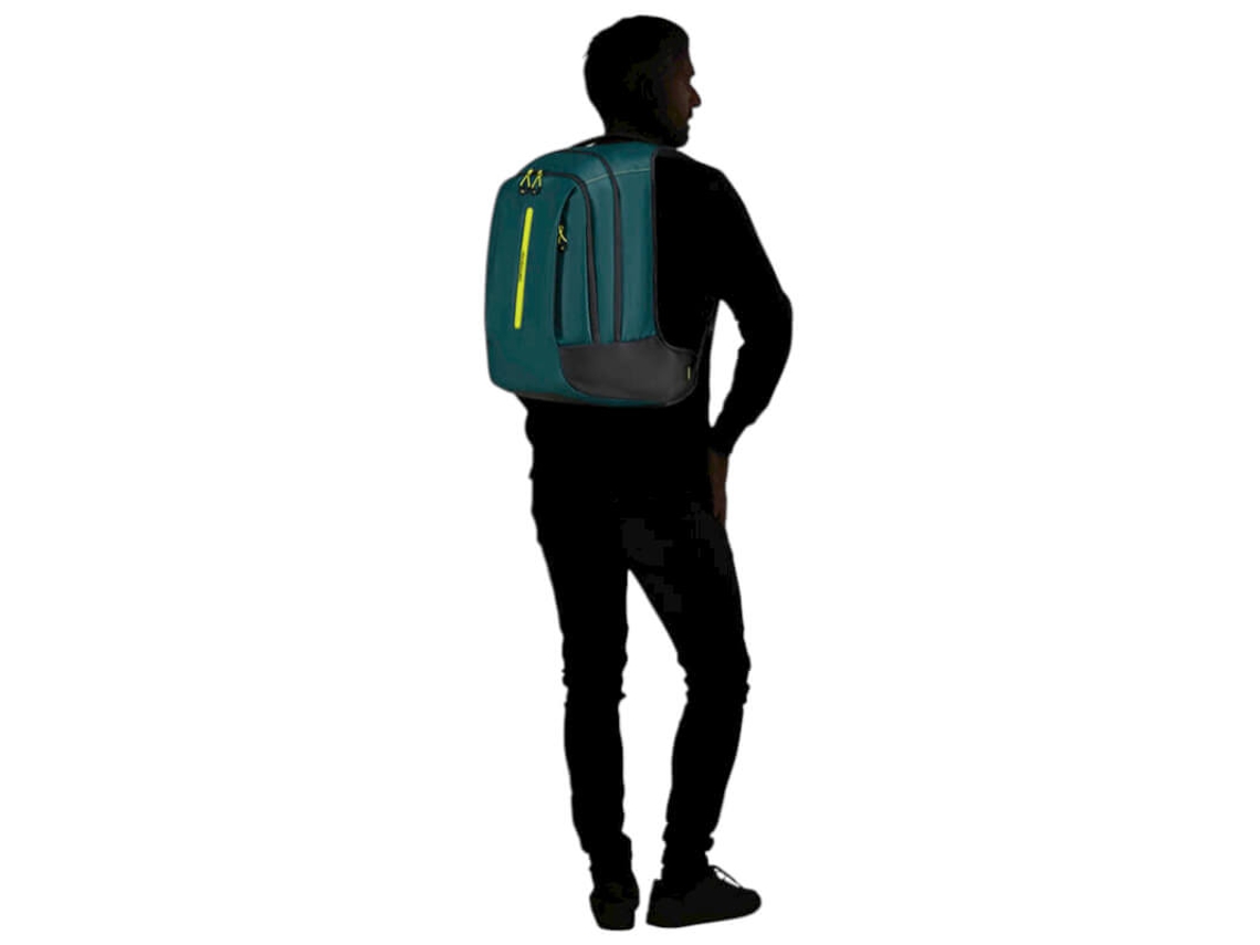 Mochila para portátil de 17,3 L Ecodiver en color verde azulado/lima Samsonite