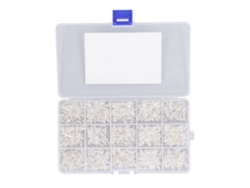 2026-750 Piezas Diodos Led Transparentes 3mm Rojo Amarillo Azul Verde Blanco Con Caja De Almacenamiento