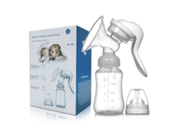 Extractor De Leche Manual Portátil, Silicona De Grado Alimenticio, Recolector De Leche Transparente.