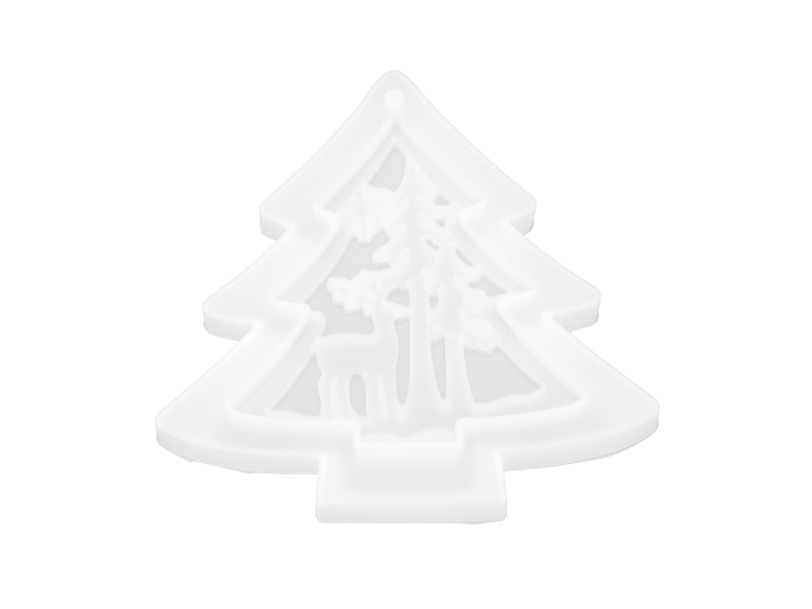 Molde De Silicona Para Resina Duradera Y Resistente A Desgarros Para Manualidades Navideñas Diy - Alce