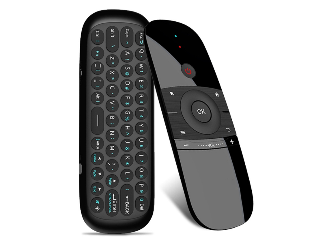 Control remoto universal de TV Air Mouse, teclado inalámbrico