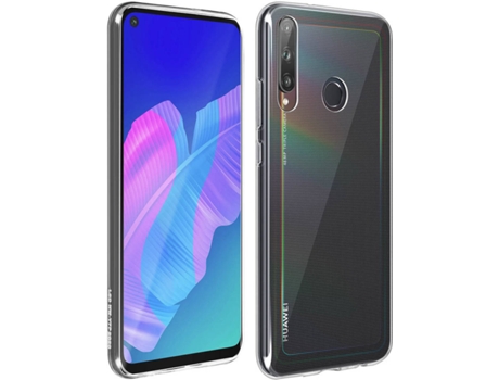 Carcasa y Protector de Cristal Templado Huawei P40 Lite E AVIZAR PACK-360-CL-P40E Negro