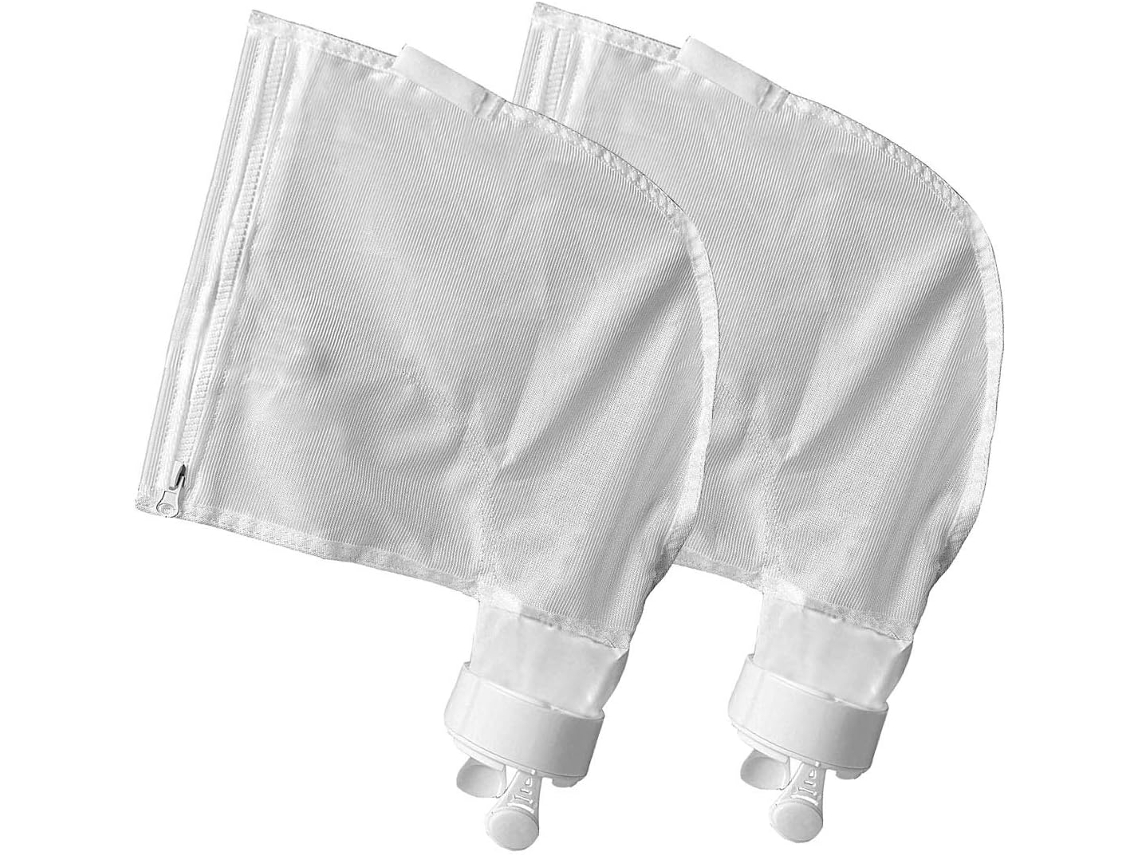 HYMNORA Bolsa de Reemplazo para Robot Polaris 280 480 Limpieza de Fondo de Piscina K13 K16, 2 Piezas de Malla de Nylon con Cremallera