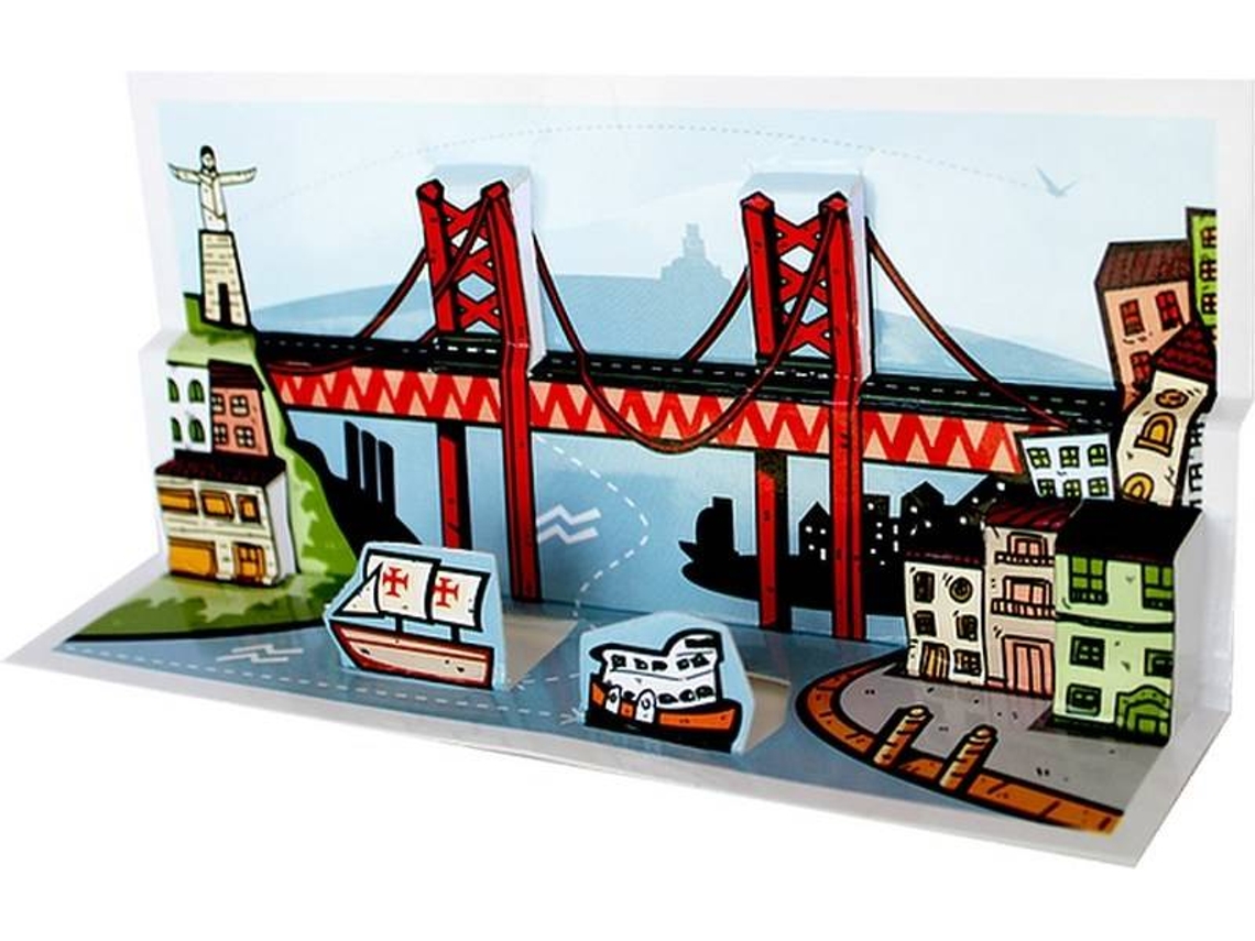 Libro Pop-Up Tejo (Portugués)