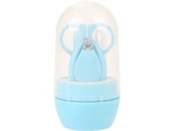 Kit De Cuidado De Uñas Para Bebés - Agenda Práctica - Tijeras Y Cortaúñas (azul)