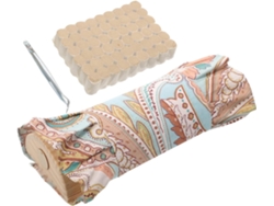 1 Juego De Almohadas Cervicales De Madera, Almohada China, Recipiente Para Moxa, Kit Cervical Cómodo