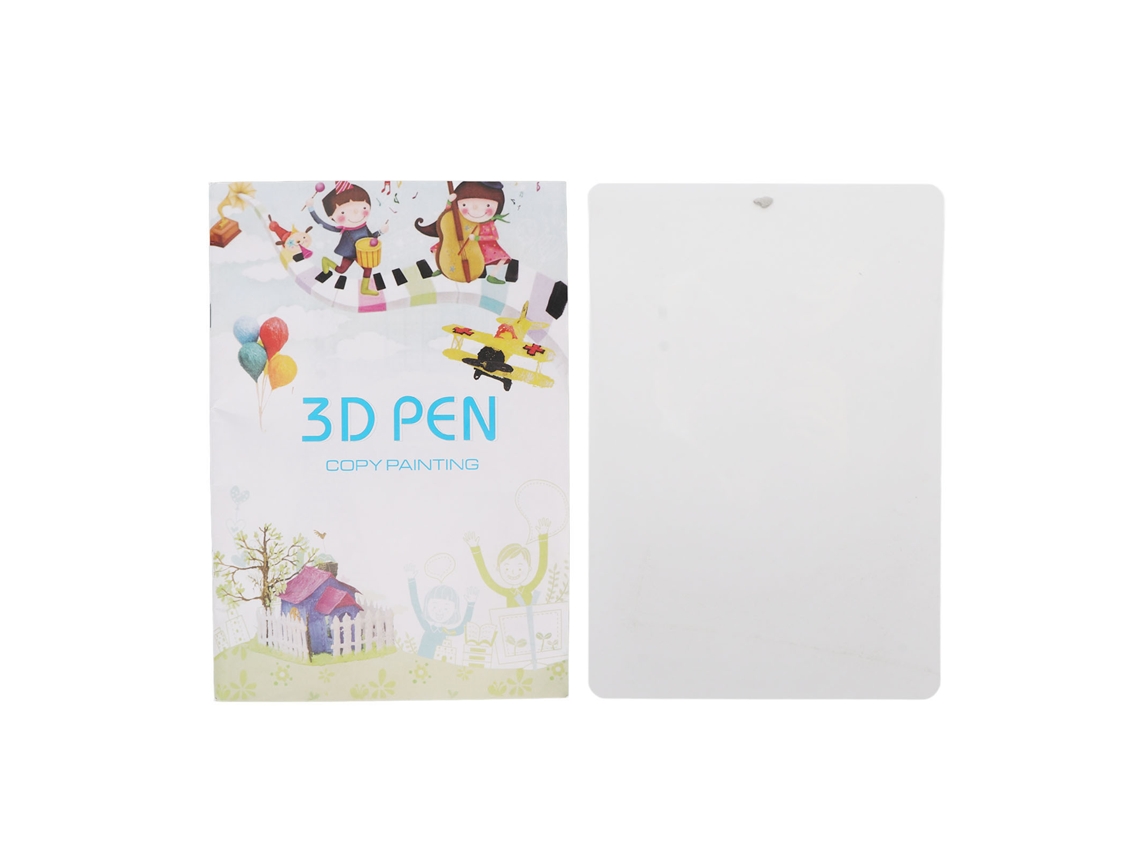 Papel De Dibujo Para Impresora 3d Con 40 Plantillas, 20 Hojas Para Lápiz 3d Niños Y Equipos