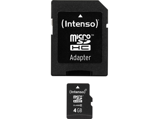 Tarjeta de Memoria INTENSO 4GB MicroSDHC