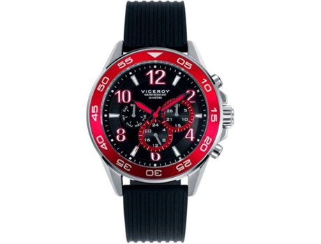Reloj VICEROY Hombre (Goma - Negro)