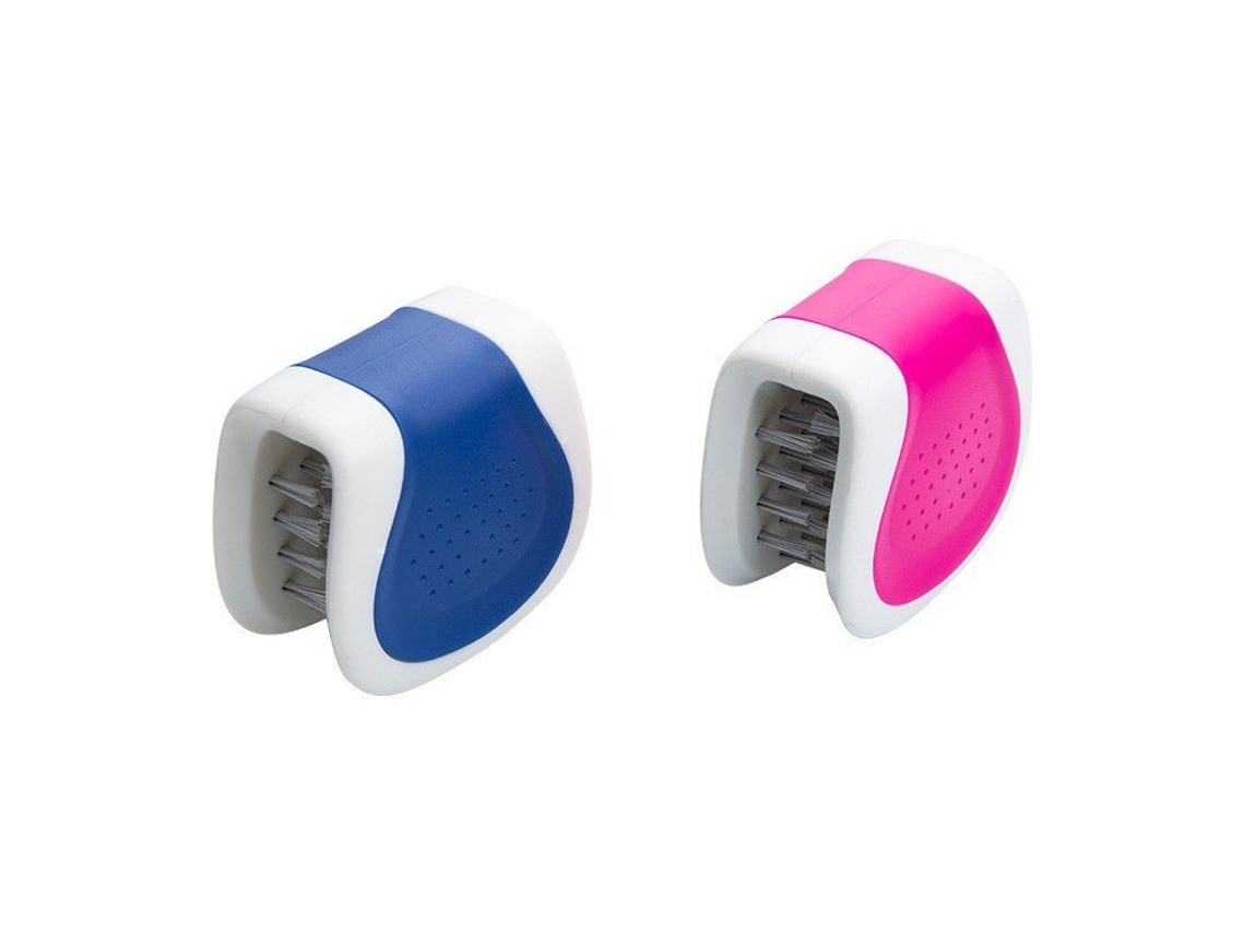 2026-linjou 2 Piezas Cepillo De Cuchillos Y Cubiertos Cepillo De Cerdas Para Lavado De Cocina Azul Y Rojo