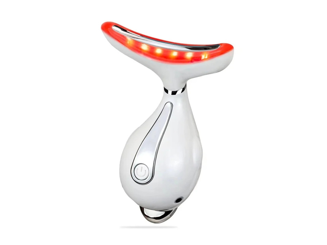 Dispositivo De Terapia De Luz Led Ferramenta Massageadora Facial Feminina Kit De Massagem Para Levantamento De Olhos No Pescoço Terapia D Yizhood