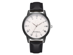 Reloj De Pulsera De Cuarzo De Moda Casual Con Correa De Cuero Y Diseño Moderno.