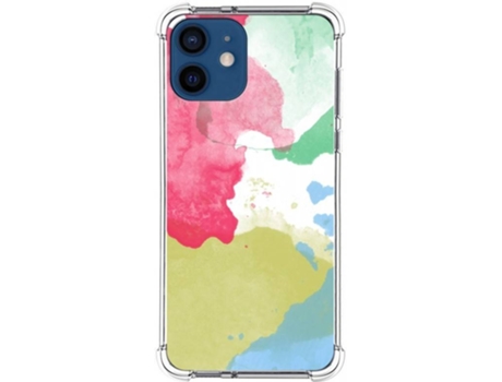 Carcasa iPhone 12 / 12 Pro (6.1) TUMUNDOSMARTPHONE Acuarela 02 Multicolor