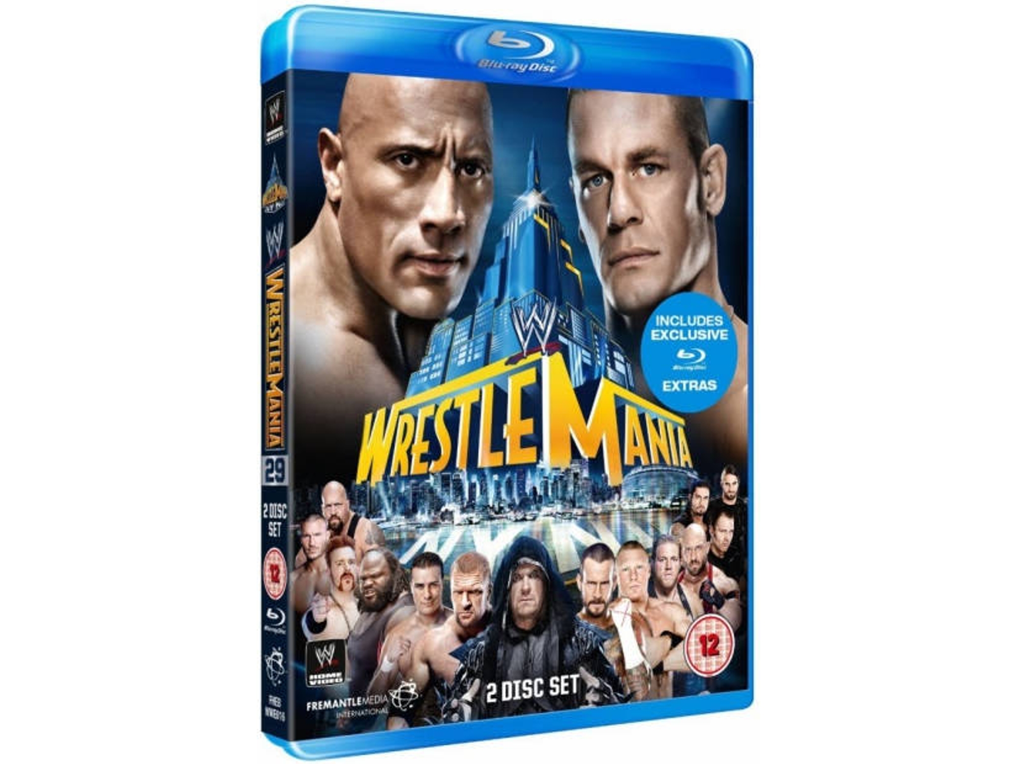 Blu-Ray WrestleMania 29 Alemán, Inglés, Francés