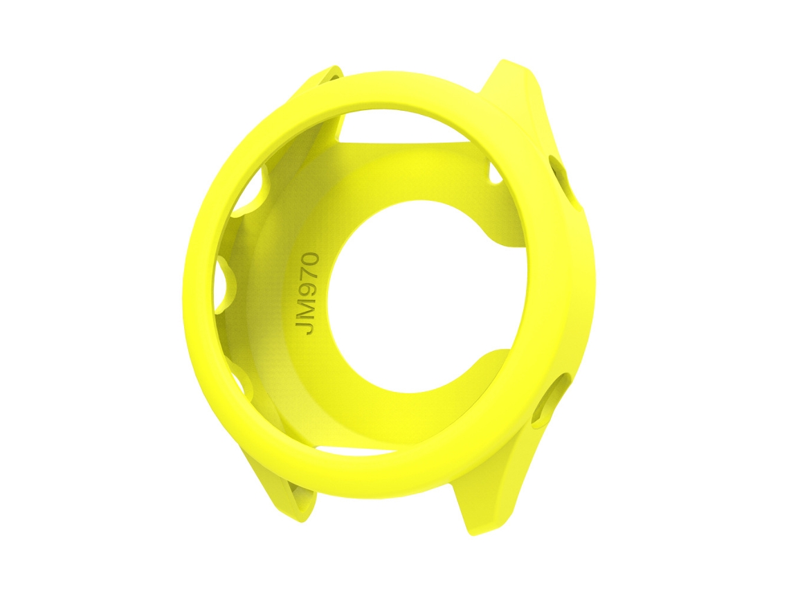 Capa De Silicone Para Garmin Forerunner 970 Amarelo Hexinyigjly