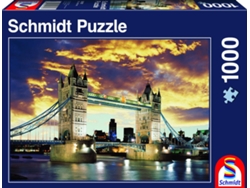 Puzzle SCHMIDT SPIELE Tower Bridge, London (1000 Piezas)