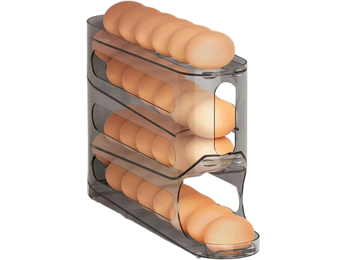 Dispensador De Huevos Moderno Para Refrigerador Con Construcción Robusta Y Organización En