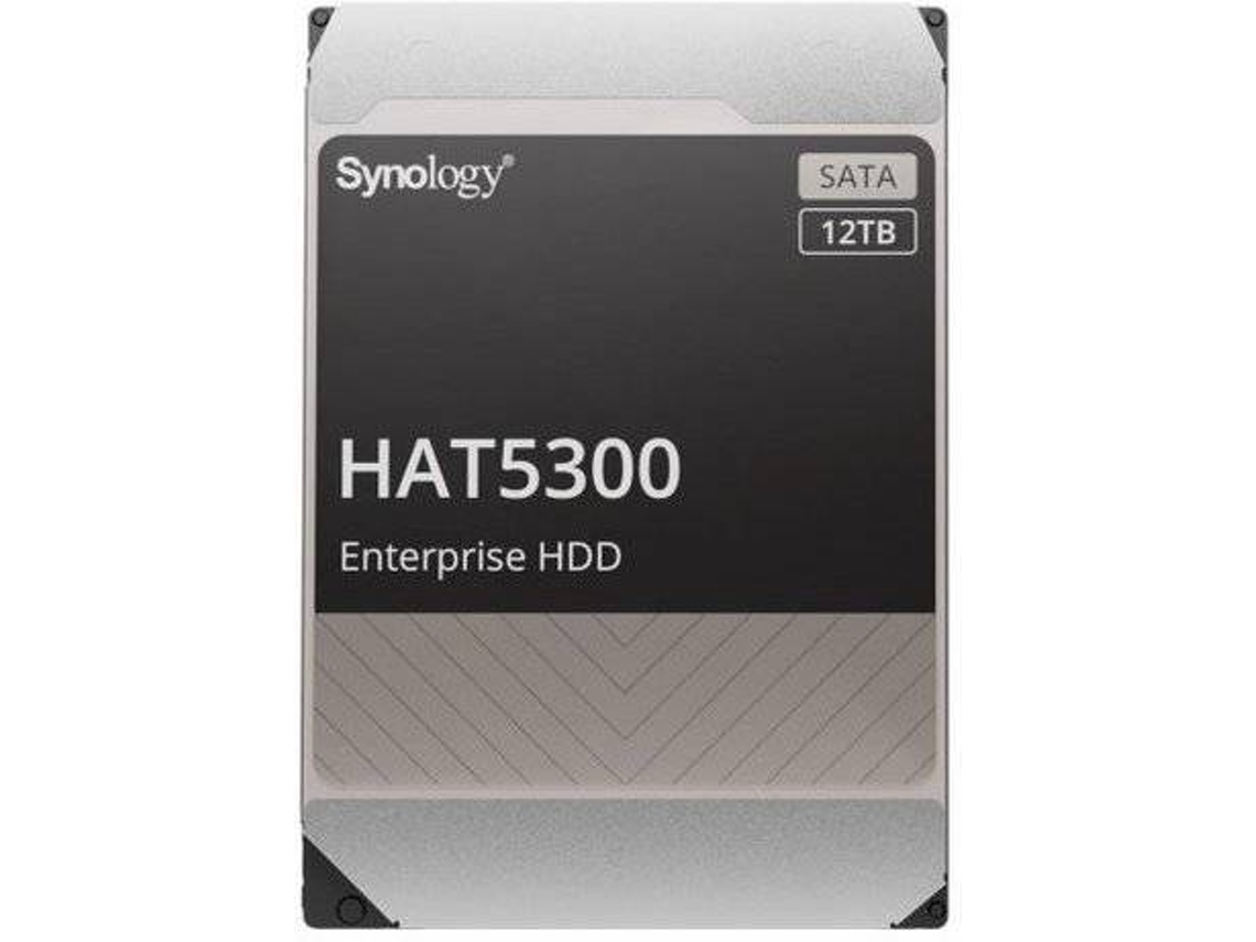 Disco Interno HDD SYNOLOGY HAT5300-12T (12000 GB - SATA - 242 MB/s)