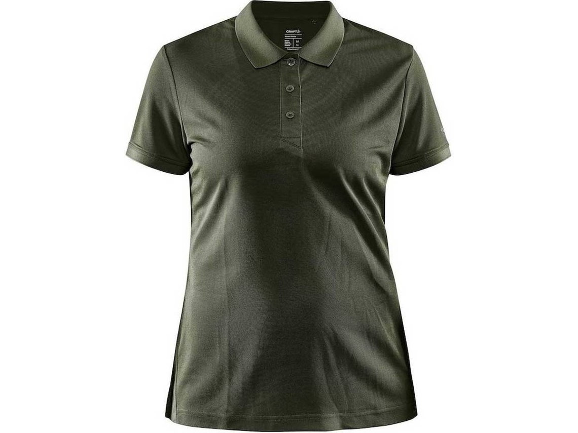 Polo para Mujer CRAFT Core Unify Verde para Fútbol (XL)