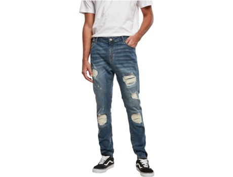 Pantalones Vaqueros URBAN CLASSICS Hombre (Multicolor - 33 x 32)