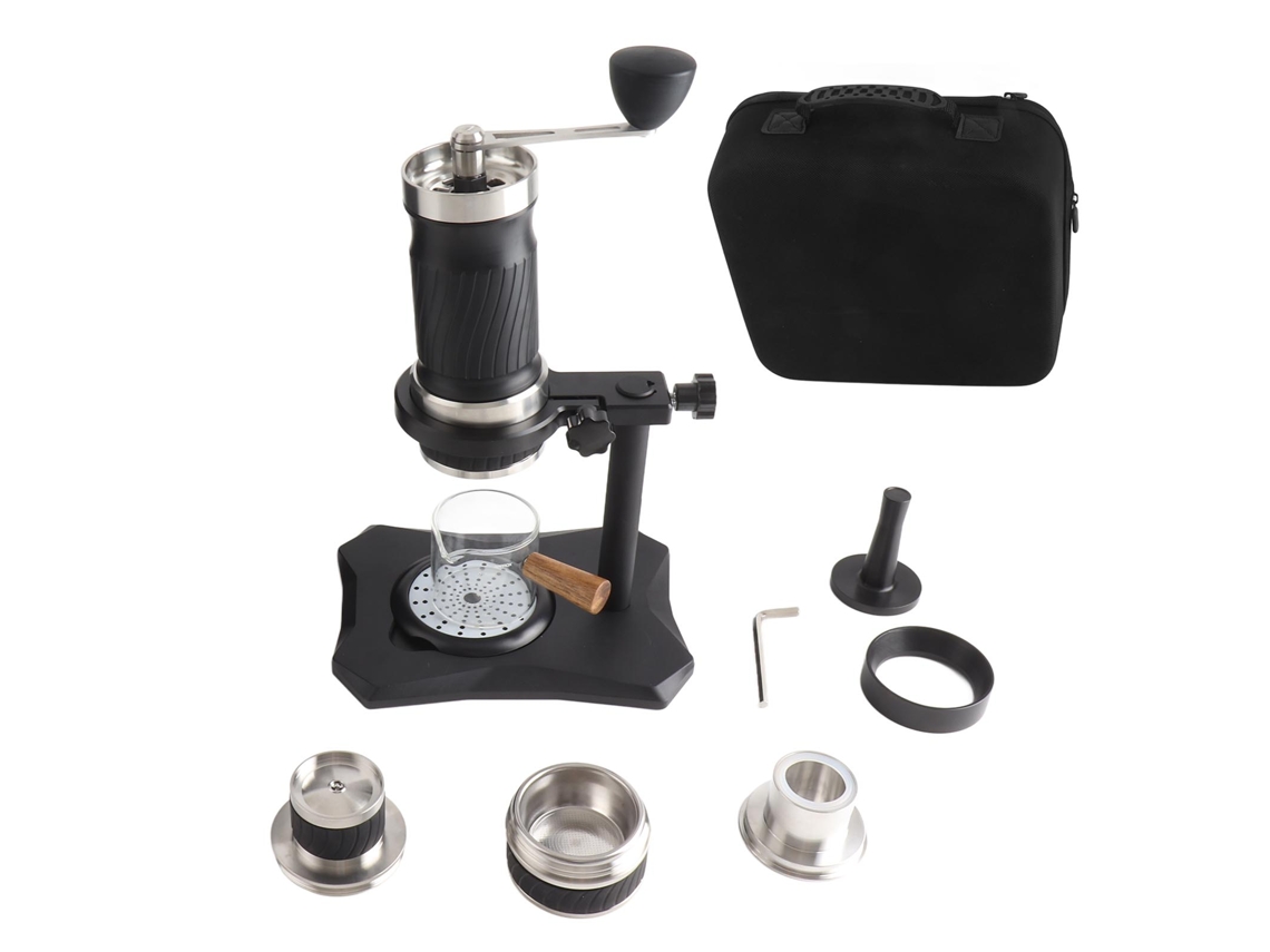 Cafetera manual portátil de presión variable