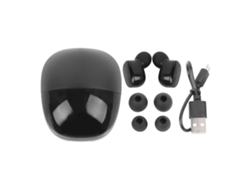 Fone De Ouvido Bluetooth Com Redução De Ruído Leve Confortável Ipx4 À Prova D'água Para Trabalho E Dirigir