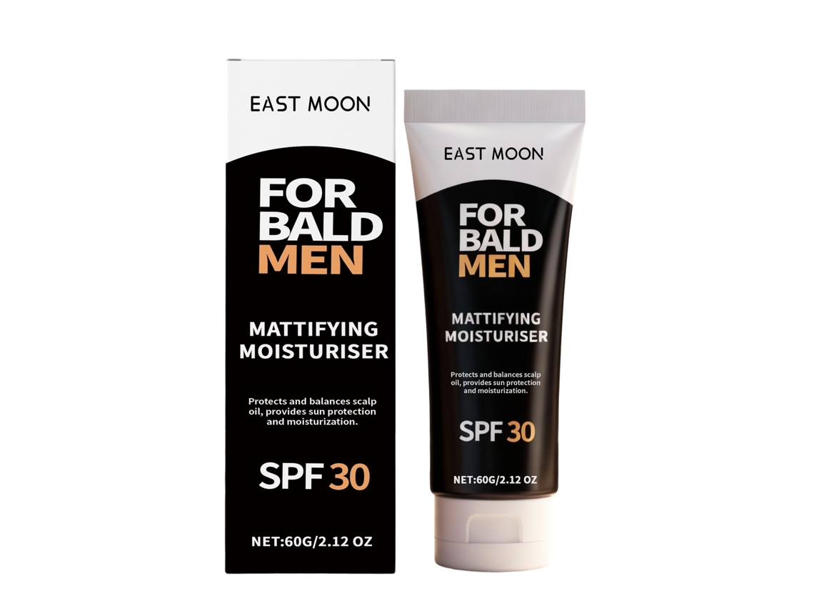 Gel protector para el cuero cabelludo masculino