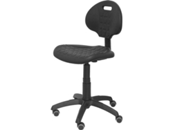 Silla de Escritorio Operativa PYC Paterna Negro (Brazos fijos - Poliuretano)