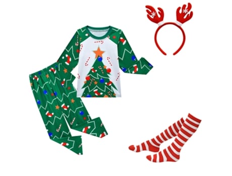 Disfraces navideños cosplay niños set 100