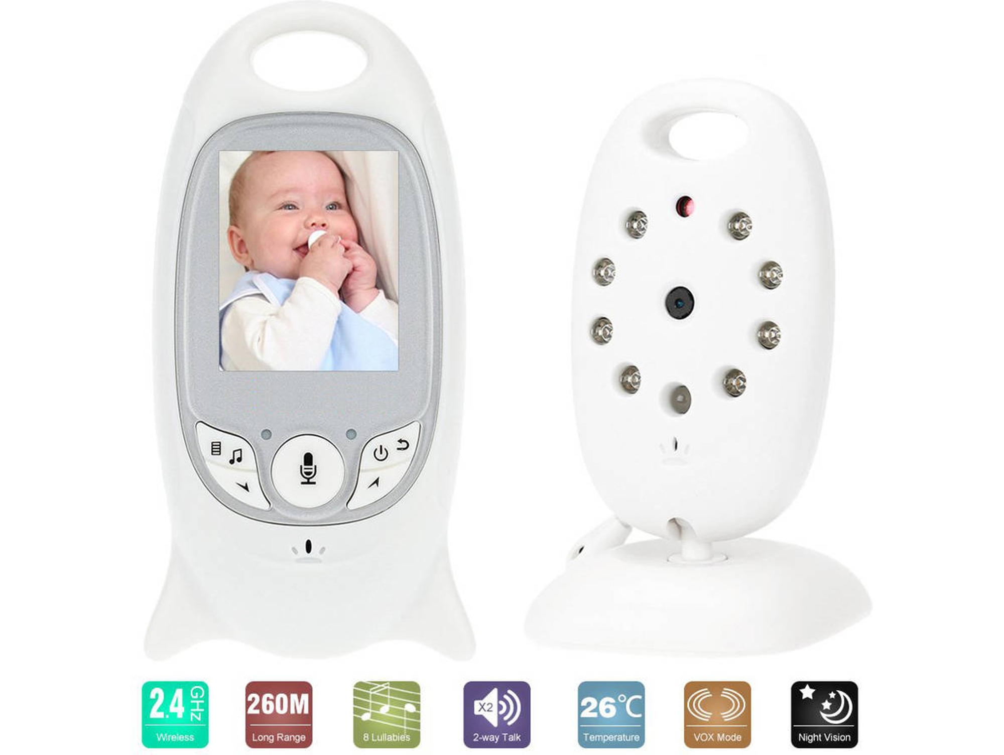 Vigilabebés STAR IBABY Inteligente Lcd 2.0 (Cámara)