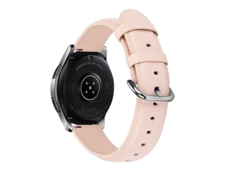 Correa de piel auténtica 22mm para Samsung Galaxy Watch 46mm - rosa