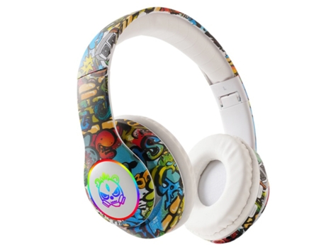 Auriculares Inalámbricos Flash Light Children Auriculares con Auriculares con Auriculares Bluetooth Micrófono Auriculares Estereo