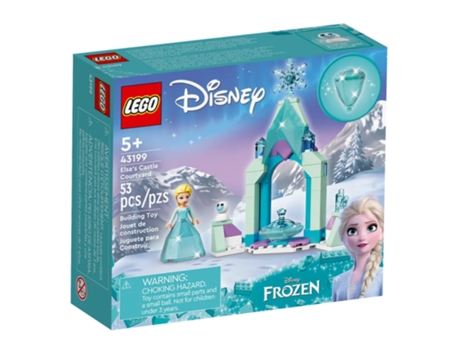 LEGO LEGO Disney: patio del castillo de Elsa (Edad Mínima: 5)