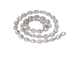 Borde De Diamantes De Imitación 1 Hermoso Y Brillante Jardín Para Decoración De Ropa Collar Pulsera Diy