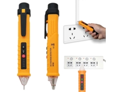 Detector De Voltaje Sin Contacto 12-1000v Ac Con Sensibilidad Ajustable, Linterna Y Alarma Audible