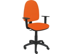 Silla de Escritorio Operativa PYC Ayna Naranja BA (Brazos Ajustables - Tejido)