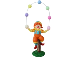 Escultura Payaso Figura Divertida Decoración Monociclo Juguete Carnaval Fiestas Cumpleaños Estar | Sala Más