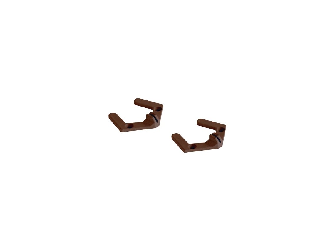 Soporte De Suspensión Horizontal Pencil Zafferano - Accesorio Para Lámpara Colgante Corten