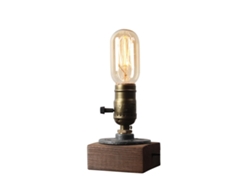 Lámpara E27 Lámpara de mesa industrial antigua