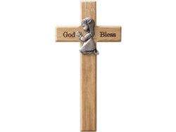 Cruz de madera, regalo de oración para niños Worten
